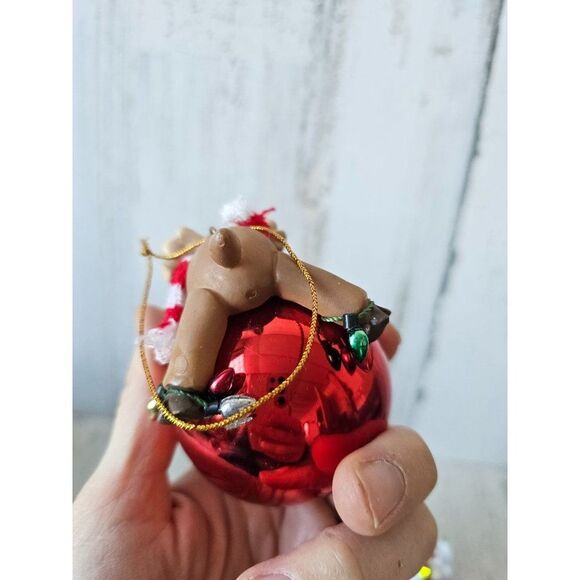 Hallmark reindeer slippers light up string light ornament Xmas tree reindeer lig - Picture 10 of 12